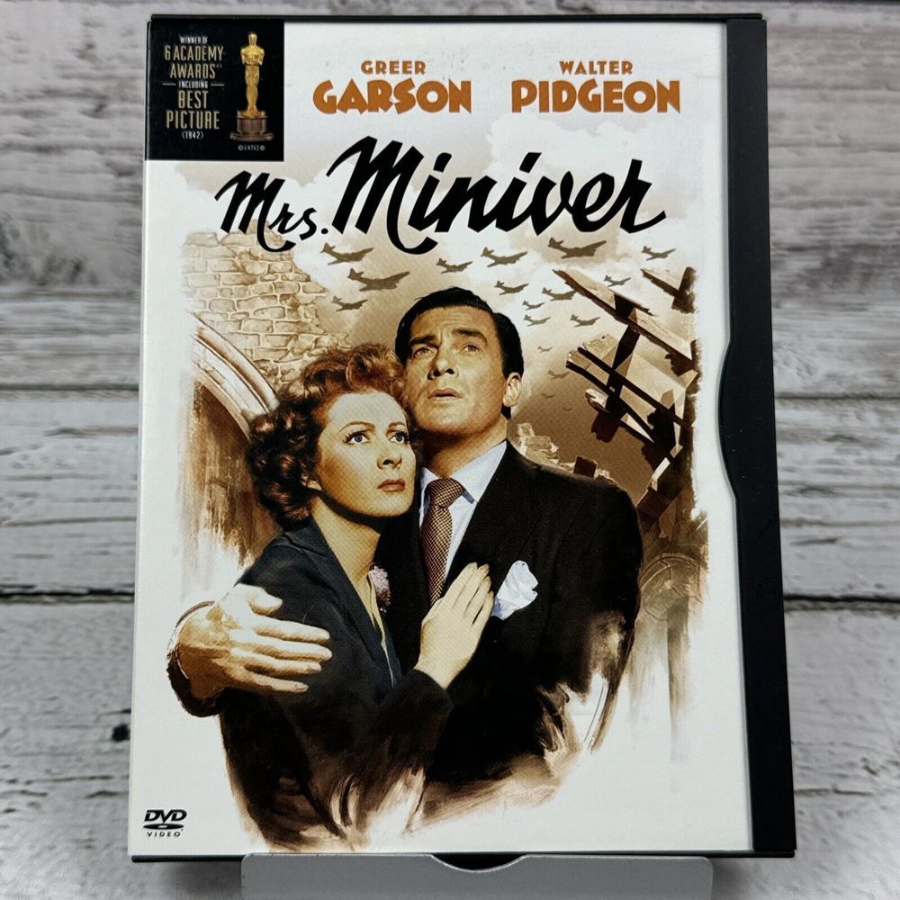Mrs Miniver [1942 DVD] Greer Garson Walter Pidgeon William Wyler Wartime Classic